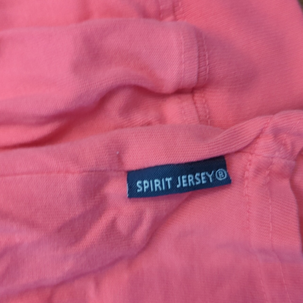 Pink Beau Rivage v neck long sleeve spirit jersey shirt - Picture 3 of 6